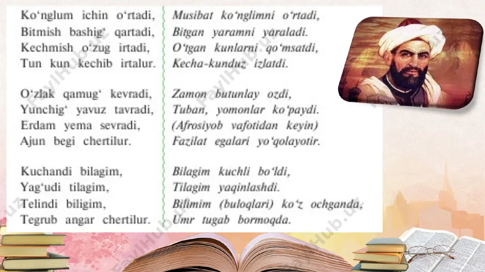 mahmud koshg‘ariy alp er tonga marsiyasi 11 - sinf - Page 4