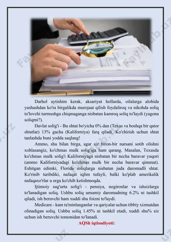 pastga tushib qolganini koʻrsatadi. 890-yilga kelib, qoʻshma shtatlar iqtisodiyoti britaniya imperiyasini ortda qoldirib, dunyodagi yetakchi iqtisodiyotga aylandi[48]. bu ayni paytda dunyodagi eng yirik neft va tabiiy gaz ishlab chiqaruvchi davlat maqomining aqshga oʻtishi bilan bogʻliq boʻlgan[49]. 2016-yili aqsh dunyodagi eng yirik savdo mamlakati hamda jahon ishlab chiqarish sanoatining beshdan bir qismini oʻzida toʻplagan eng yirik iqtisodiyotli davlatga aylandi[50]. aqsh nafaqat tovarlarning eng katta ichki bozoriga ega, balki xizmatlar savdosida ham hukmronlik qilib kelmoqda[51]. aqsh savdosining umumiy hajmi 2018-yilda 4,2 trillion dollarni tashkil etgan[52]. dunyodagi 500 ta eng yirik kompaniyalardan 121 tasining shtab-kvartirasi aqshda joylashgan[53]. aqsh milliarderlar soni boʻyicha dunyoda birinchi oʻrinda turadi, ularning umumiy boyligi 3,0 trillion dollarni tashkil qiladi[54][55]. mamlakat tijorat banklarida 2020-yil holatiga koʻra, 20 trillion dollarlik aktivlar mavjud[56]. aqshning global aktivlari qiymati 30 trillion dollardan koʻproqni tashkil etadi. amerikaning nyu york fond birjasi va nasdaq fond birjasi bozor kapitallashuvi hamda savdo hajmi boʻyicha dunyodagi eng yirik fond …