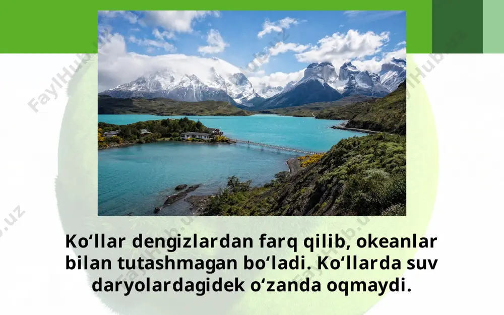 ko‘l va muzliklar 5 -sinf - Page 3