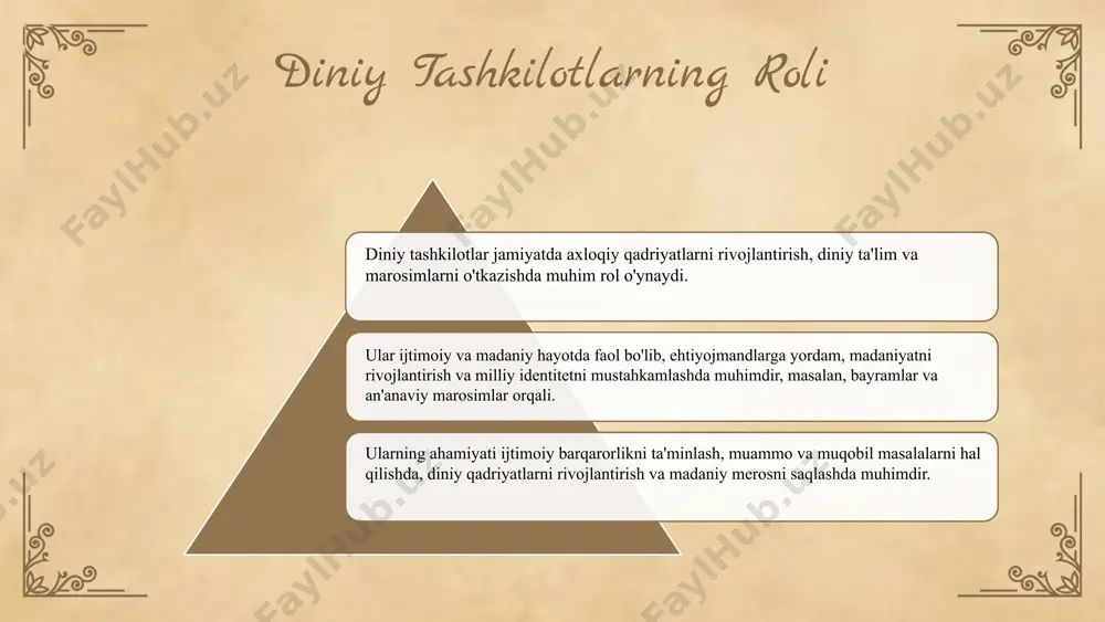 uzbekistonda faoliyat yurituvchi diniy tashkilotlar - Page 4