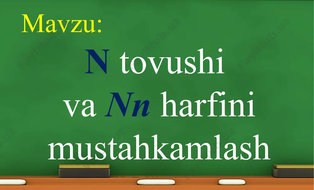 n tovushi va nn harfini mustahkamlash - Page 2