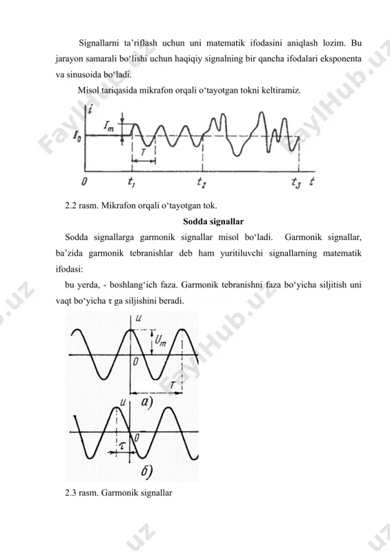 signallarni vaqt diskrеt funksiyаsi sifatida ifodalash - Page 3