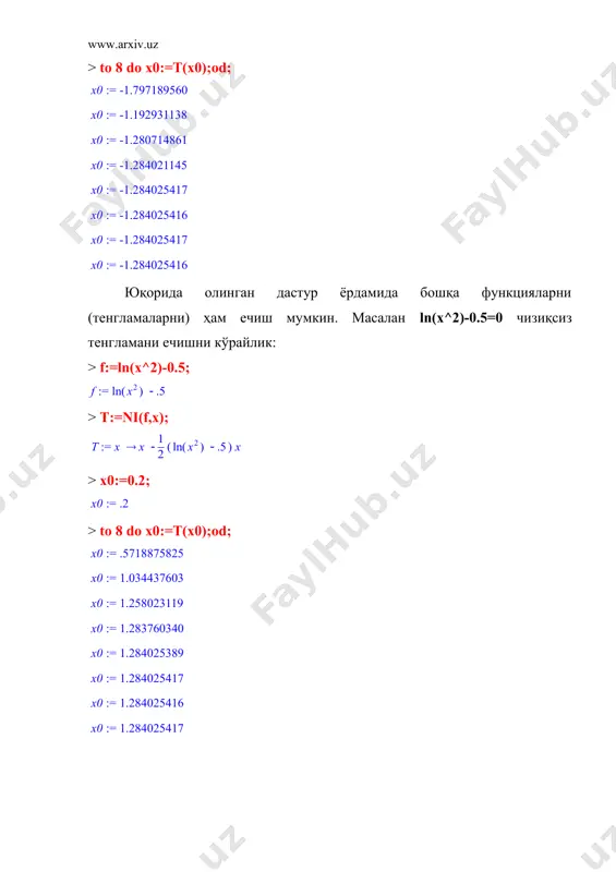 символли (аналитик) амаллар - Page 5