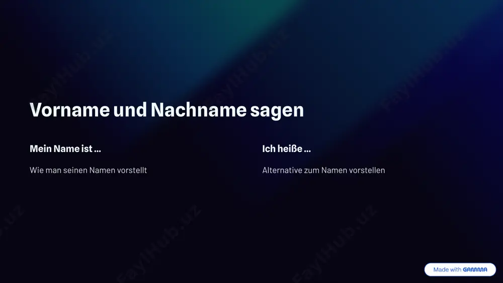sich vorstellen auf deutsch - Page 3