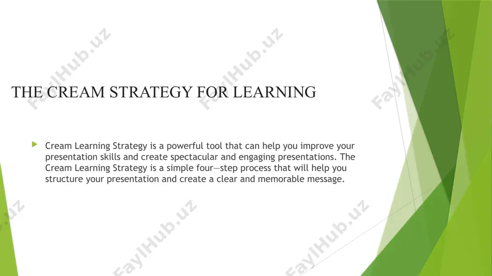 cream learning strategy for learning - Page 5