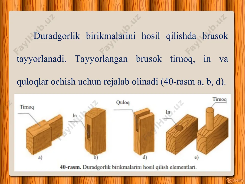 duradgorlik buyumlari detallarini 5-sinf - Page 5