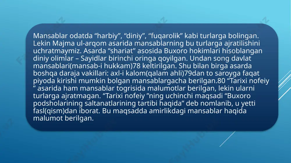 buxoro amirligidagi mansablar - Page 4