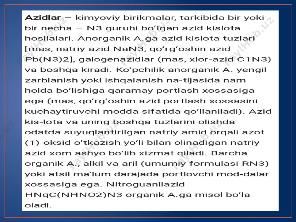 azidlar va ularning xom ashyosi - Page 4