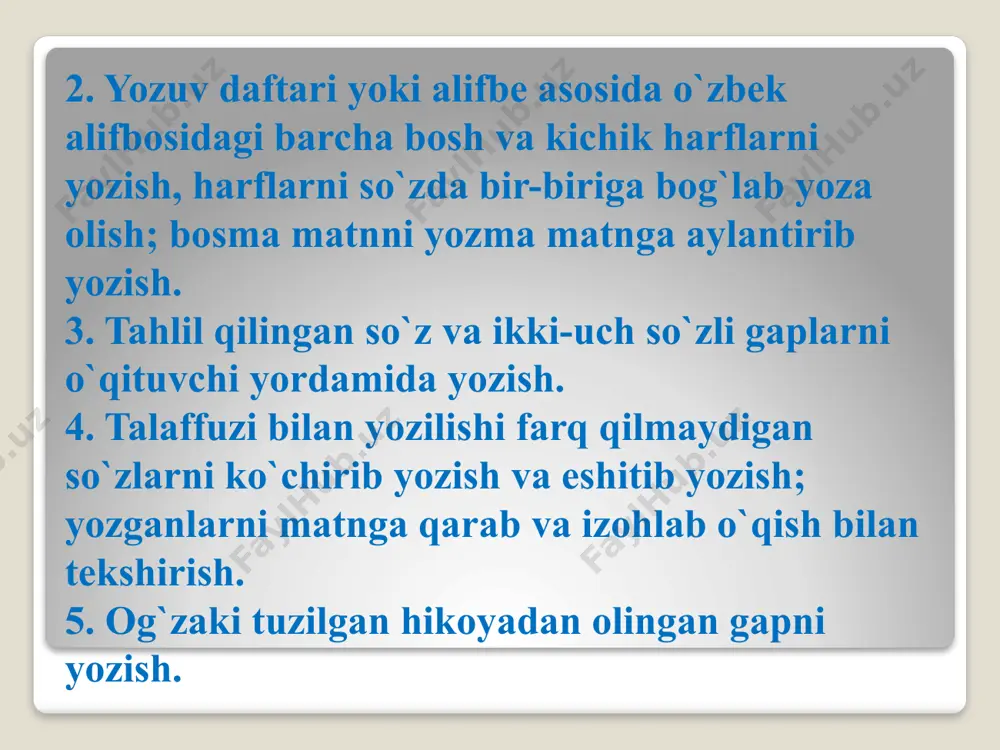 savod o‘rgatish davrida boshlang‘ich yozuvga o‘rgatish - Page 4