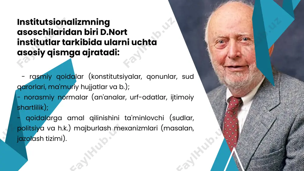 institutlar va ularning jamiyat rivojlanishidagi roli - Page 5