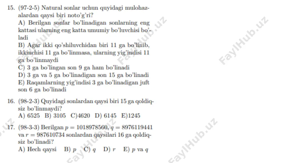 matematika va uni o’qitish metodikasi - Page 5