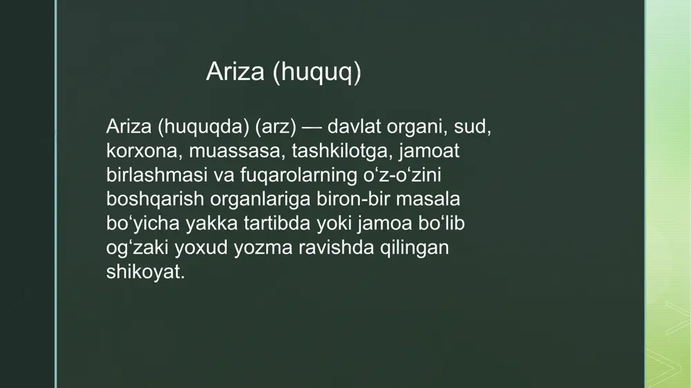 ariza yozish - Page 4