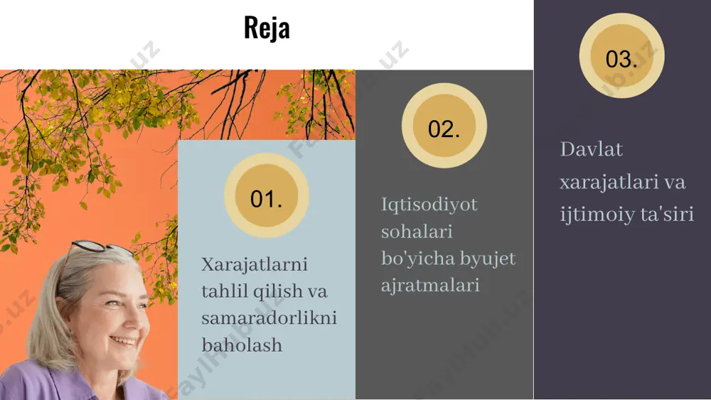 arga beriladigan nafaqalar va yordam pullari, shuningdek, ijtimoiy xizmatlar uchun sarflanadigan mablag'larni o'z ichiga oladi. har bir xarajat turi davlat byujetining samarali ijrosi uchun muhimdir. investitsiya xarajatlari iqtisodiy o'sishni rag'batlantiradi va infratuzilmani yaxshilaydi. operatsion xarajatlar, davlat xizmatlarining uzluksizligini ta'minlaydi, ijtimoiy xarajatlar esa jamiyatning ijtimoiy himoyasini kuchaytiradi. bularning barchasi davlat iqtisodiyotining barqaror rivojlanishi uchun zarurdir. xarajat turlari misollar bilan tanishamiz samaradorlikni oshirish strategiyalari xarajatlarni optimallashtirish va samaradorlikni oshirish uchun takliflar 1. rejalashtirish: xarajatlarni rejalashtirish jarayoni, resurslarni samarali taqsimlash va kelajakdagi xarajatlarni oldindan ko‘rish imkonini beradi. bu, har bir soha uchun aniq maqsadlar qo‘yish va ular uchun kerakli mablag‘larni aniqlashda yordam beradi. 2. monitoring: xarajatlar va resurslarning ijrosini doimiy monitoring qilish, samarasizliklarni aniqlash va ularni bartaraf etish imkonini beradi. bu jarayon, xarajatlar ustidan nazoratni kuchaytiradi va samaradorlikni oshiradi. 3. hisobot berish tizimlari: o‘z vaqtida va to‘g‘ri hisobot berish tizimlari, xarajatlar va ularning ijrosini baholashda muhim ahamiyatga ega. bu orqali qaror qabul qilish …