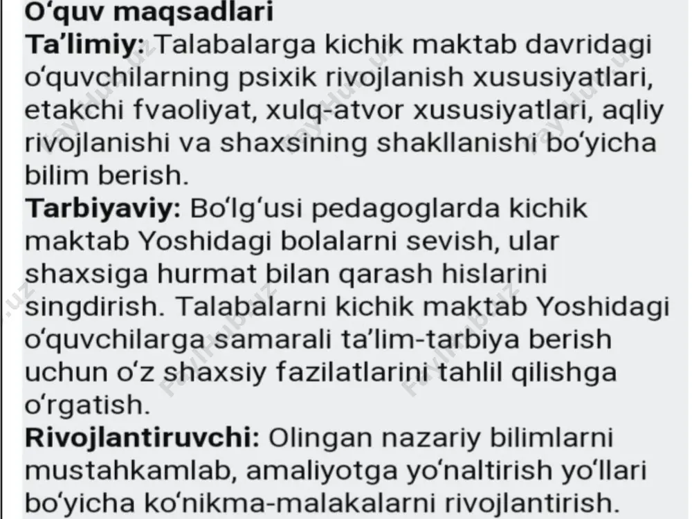 kichik maktab yoshidagi rivojlanish xususiyatlari - Page 3