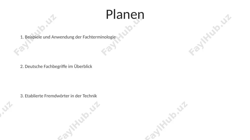 wörtern „kraft“ (power) und „fahrzeug“ (vehicle), verdeutlicht die funktionsweise eines autos mit ca. 100-200 ps. die bezeichnung „getriebe“ (transmission) beschreibt ein mechanisches bauteil im automobil, das drehmoment und drehzahl zwischen motor und rädern mit verschiedenen übersetzungen (e.g., 1:1, 3:1) anpasst. häufig verwendete technische begriffe viele technische begriffe im deutschen, wie z.b. "kraftfahrzeugtechnik" (automotive engineering) oder "maschinenbau" (mechanical engineering), enthalten komponenten aus dem lateinischen und griechischen, was zu einer komplexen terminologie mit bis zu 3000 fachbegriffen pro disziplin führt. der anteil an anglizismen in der deutschen technischen sprache nimmt stetig zu, mit etwa 15-20% der fachbegriffe, die direkt aus dem englischen übernommen oder adaptiert werden, insbesondere in der it-branche. übung und zusammenfassung der effektive einsatz von übung und zusammenfassung verbessert den lernerfolg um bis zu 20%, laut studien der kognitiven psychologie. regelmäßigkeit (täglich 15-30 minuten) ist dabei entscheidend. „übung“ und „zusammenfassung“ bezeichnen zwei zentrale lernphasen: übung (mindestens 3 wiederholungen empfohlen) festigt …