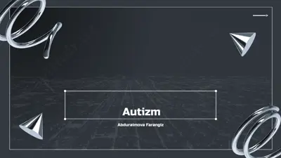 autizm — PPTX