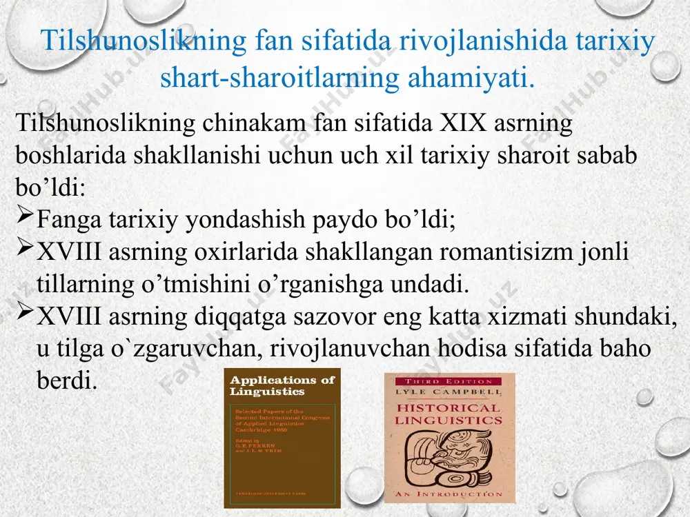 xix asrda qiyosiy-tarixiy tilshunoslikning vujudga kelishi - Page 4
