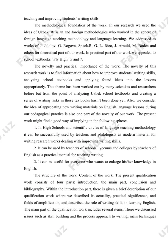 of communication 1.1. skill building and the process approach to writing within the communicative framework of language teaching, the skill of writing enjoys special status—it is via writing that a person can communicate a variety of messages to a close or distant, known or unknown reader or readers. such communication is extremely important in the modern world, whether the interaction takes the form of traditional paper-and-pencil writing or the most ad- vanced electronic mail. writing as a communicative activity needs to be encouraged and nurtured during the language learner's course of study, and this work will attempt to deal the early stages of efl writing. the view of writing as an act of communication suggests an interactive process which takes place between the writer and the reader via the text.1 such an approach places value on the goal of writing as well as on the perceived reader audience. even if …