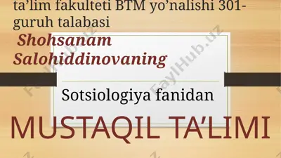 empirik tadqiqot metodlari — PPTX