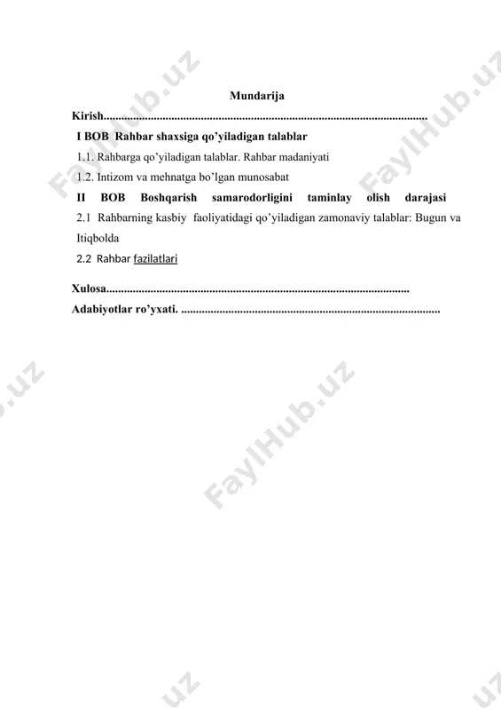 ). bularning barchasi yangi, zamonaviy sharoitlarga mos keladigan, korxona darajasida boshqaruv tizimlarini talab qiladi va rahbarning shaxsiy fazilatlariga qat'iy talablar qo'yadi. lavozimga qo'yiladigan talablar insonning shaxsiy munosabati va qobiliyatiga to'g'ri kelishi mumkin, keyin bu faoliyat unga va u boshchiligidagi odamlarga tegishli. ammo agar u etakchilikka intilsa va mavqei uning intilishlariga mos kelmasa, bu odamning o'z ishidan noroziligida namoyon bo'ladi va keyingi barcha oqibatlar bilan hissiy tanglikni keltirib chiqaradi. agar u rahbar lavozimini egallagan bo'lsa-da, lekin uning ijtimoiy-psixologik ko'rsatkichlari jihatidan (xarakter xususiyatlari va qobiliyatlari) bu rolga mos kelmasa, demak, bu nafaqat uning shaxsiy ambitsiyalari, balki u boshchiligidagi butun jamoaning samaradorligi muammosi. shunday qilib ma'muriy faoliyat yuqori tuzilmalarga nisbatan bo'ysunishni amalga oshirayotganda, tashkilot qobiliyatlarini, odamlarga bo'ysunish va ularga rahbarlik qilish, ish jarayonini birlashtirish, mustaqil qarorlar qabul qilish qobiliyatini ta'minlaydigan shaxsiy shaxsiy xususiyatlarning universal to'plamiga tayanadi. bunday holda, mutaxassisliklarning bir qismi orqa fonda yo'qoladi va ikkinchi darajali rol o'ynay boshlaydi. samarali rahbar barchamiz …