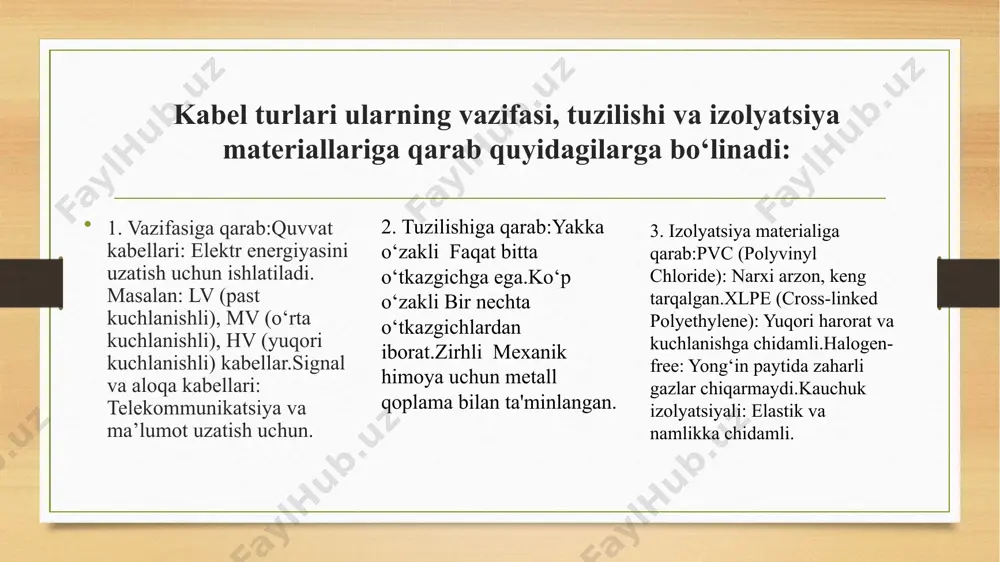 kabellarni turlari va ularni tanlash - Page 4
