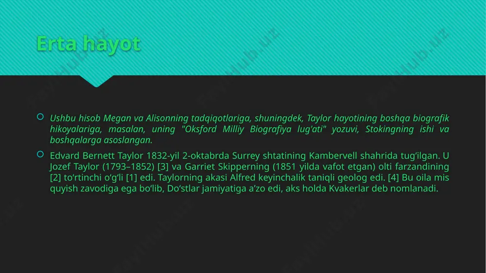 tarixiy antrapologiyada fridrix ratsel va eduard taylor nazariyalarining farqli jihatlari - Page 5