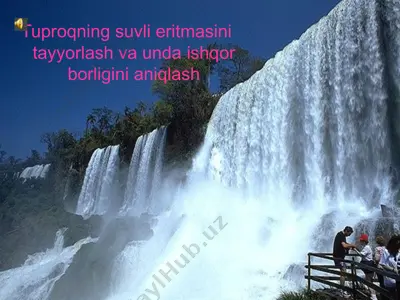 tuproqning suvli eritmasini tayyorlash va unda ishqor borligini aniqlash — PPTX