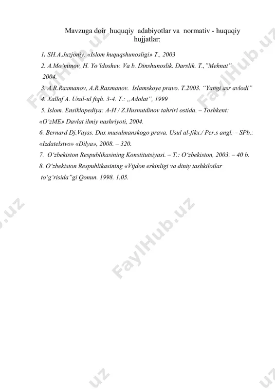 islomda noan`anaviy oqimlar va diniy ekstremizm - Page 4
