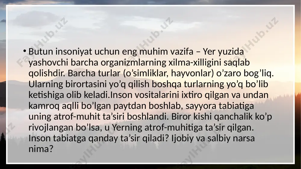 otizimi buzildi. muzliklar toza ichimlik suvining eng muhim va katta hajmli manbalari hisoblanadi. e’tiboringiz uchun tashakkur! image1.jpeg image2.jpeg image3.jpeg image4.jpeg image5.jpeg image6.jpeg image7.jpeg image8.jpeg /docprops/thumbnail.jpeg