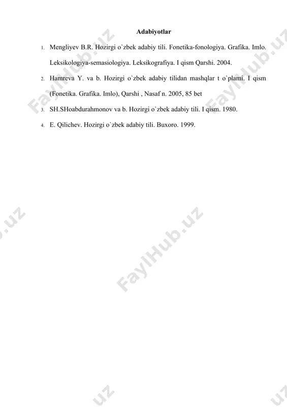 hozirgi o`zbek adabiy tilida urg`u ba bo`g`in - Page 5