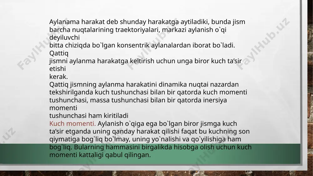 qattiq jismning aylanma harakati - Page 4