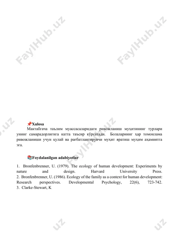 maktabgacha ta'lim tashkilotida rivojlantiruvchi muhit va uning turlari - Page 5