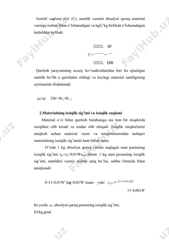 nam material va uni quritish - Page 3