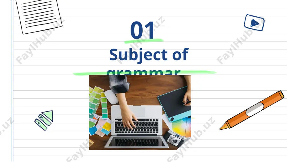 ch of which may have very different characteristics and may be motivated by different underlying assumptions” larsen-freeman (2000) and mellow (2000). through an eclectic approach children’s varying learning styles are considered. meaningful communication is the main focus in language learning. grammar is seeing as an integral part of meaningful communication. children’s social skills, physical activity, thinking skills, creativity and personalization get combined to improve their communicative performance. .. which things are important when you teach grammar in primary school? key principles context make it simple learning styles games revision children cannot understand abstract concepts, schemes and apply grammar rules. you cannot just have them sit and listen to the rules. it won’t work with kids. they do need a clear meaningful context, a situation to sort out, to deduce the rules themselves. the context helps them to connect the language to a specific situation, to find patterns. the teaching should …