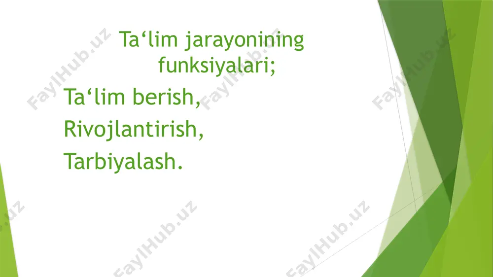 ta‘lim jarayonining mohiyati - Page 3