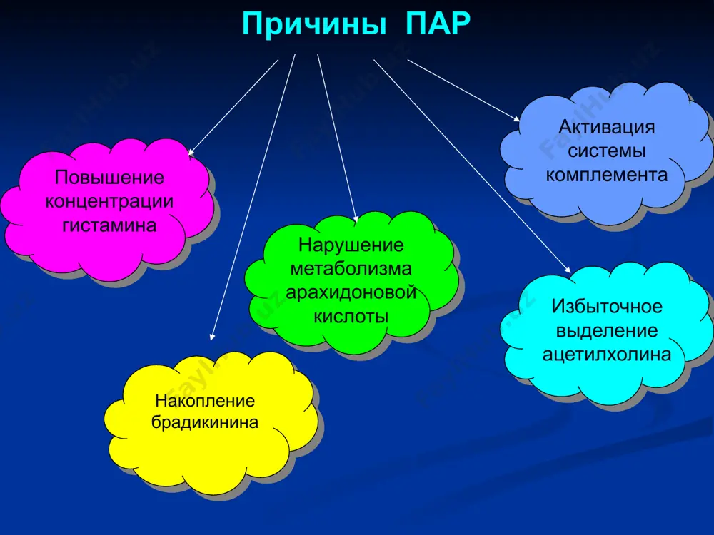 ананы, ананасы, киви, папайя, груши) шоколад рыба яичный белок печень копчености сыр пищевые добавки (бензоаты, сульфиты, красители) 10 гистаминолиберацию могут вызывать не только продукты и препараты, но и наполнители, красители, ароматизаторы и т.д. тактика ведения больных при пар гистаминолибераторного типа на рентгеноконтрастные вещества зафиксировать в карте необходимость проведения процедуры и неприемлемость альтернативных методов зафиксировать в карте понимание больным (или ответственным за него) необходимости исследования с ркв и невозможности предупреждения всех побочных реакций даже при проведении премедикации рекомендовать использование низкомолекулярных ркв премедикация преднизолон 50 мг перорально за 13, 7 и 1 ч перед введением ркв антигистаминные препараты (в/м или per os) за 1 ч до введения ркв сальбутамол за 1 ч до введения ркв введение ркв проводит только при наличии необходимого оснащения для проведения экстренной терапии! 11 низкоионные ркв – омнипак, ультравист нарушение инактивации гистамина (1) нарушение связывания мукопротеидами кишечника мукопротеиды кишечника резистентны к протеолизу и способны связывать и инактивировать гистамин …