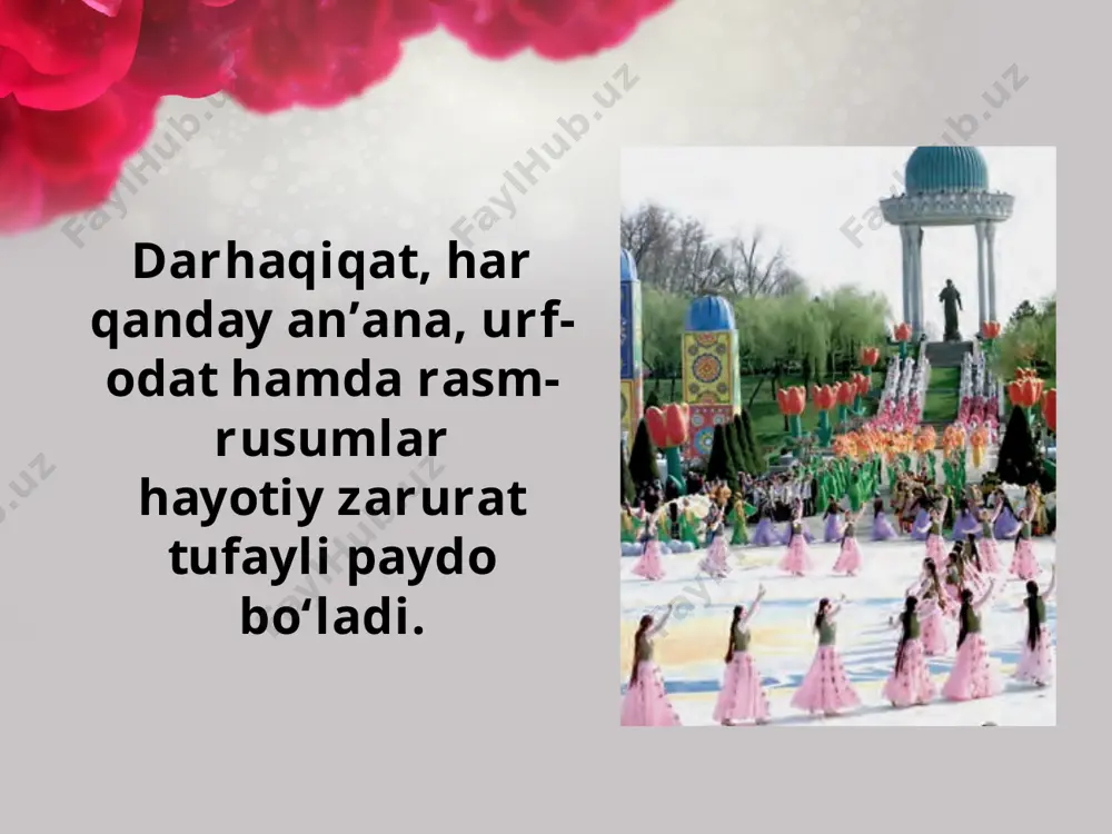 navro‘z – eng qadimiy, asl milliy bayram 8 - sinf - Page 5