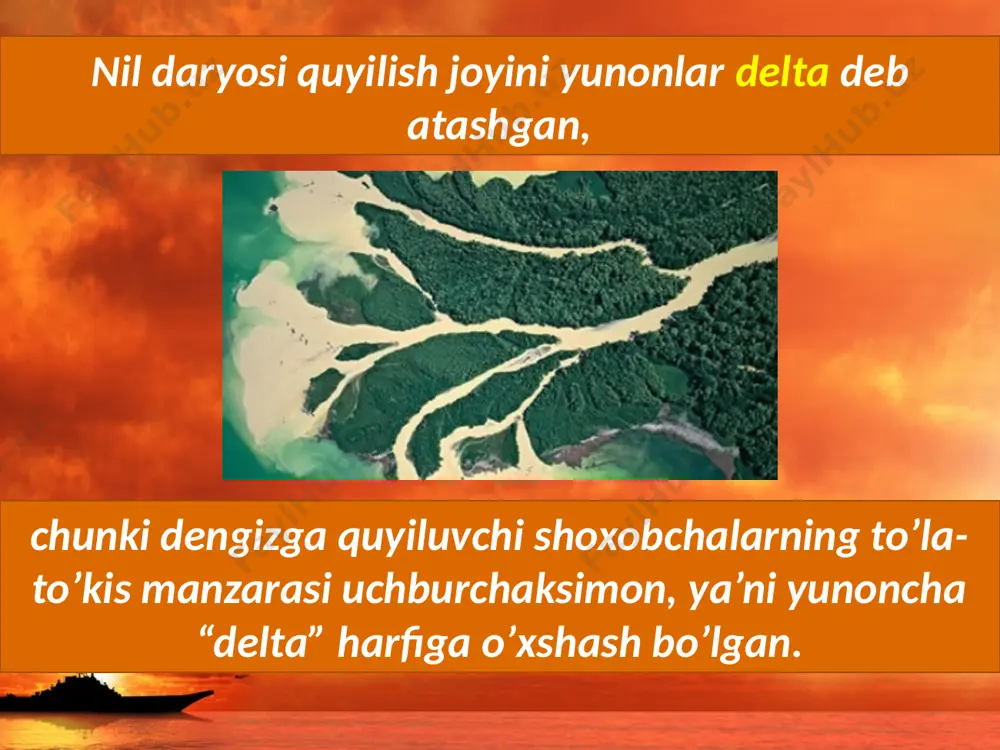 nil vodiysi va uning aholisi. 6- sinf - Page 4