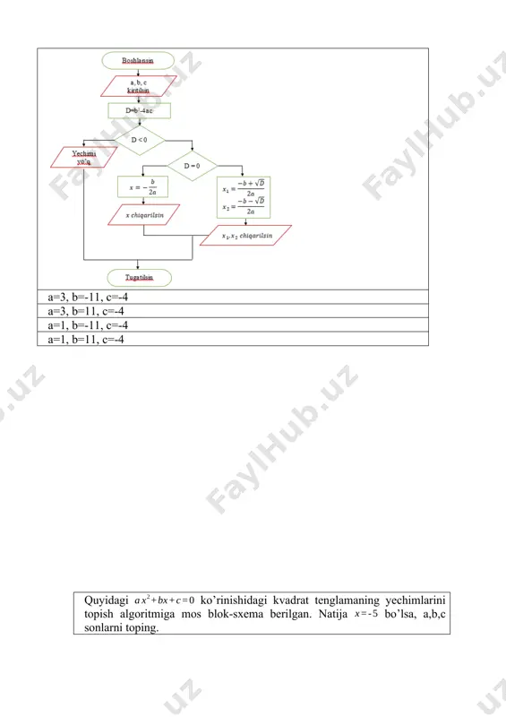 nksiyasi ro’yxatdan elementni o’chirishda uning indeksi bo’yicha elementni ro’yxatdan o’chiradi ha yo’q python. i=16 bo’lsa, quyidagilardan qaysi biri to’g’ri natija beradi. i=16 if (i%2==0): print('juft son') else: print('toq son') i=16 if (i//2!=0): print('juft son') else: print('toq son') i=16 if (i//2==0): print('juft son') else: print('toq son') i=16 if (i%2!=0): print('juft son') else: print('toq son') python dasturida berilgan kod natijasini aniqlang. a=[] n=10 for i in range(2,n): for j in range(2,i): if i%j==0: break else: a.append(i) print(a) [3, 5, 5, 5, 7, 7, 7, 7, 7, 9] [2, 2, 2, 2, 2, 2, 2, 2, 2] [3, 5, 7, 9] [1, 1, 1, 1, 1, 1, 1, 1] python. dastur natijasini toping: l=[0,1,2] for i in l: if i python. …- ikkala o’zgaruvchi ham bir xil obyekt bo’lsa rost, aks holda yolg’on qiymat qaytaradi. is ms excelda a1=4, b1=5, c1=6 sonlar berilgan. formula natijasini aniqlang. ложь python. dastur natijasini aniqlang. print(-17&23) 7 …