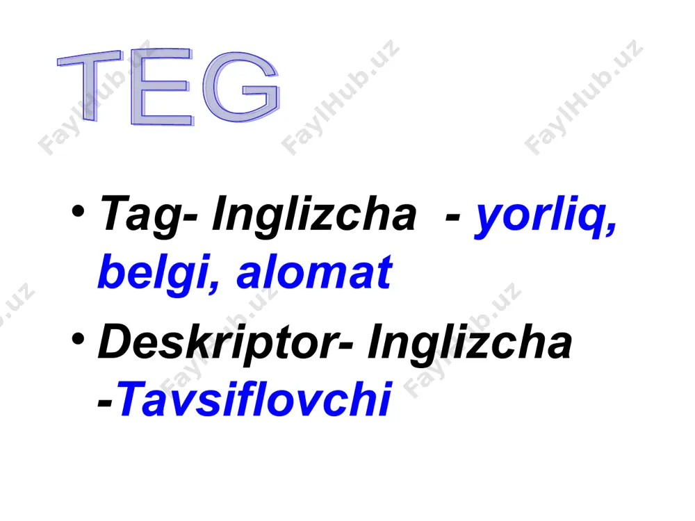 html da teglar bilan ishlash - Page 4