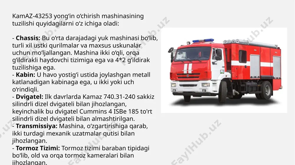 kamaz-43253 yong‘ino‘chirish mashinasi - Page 5