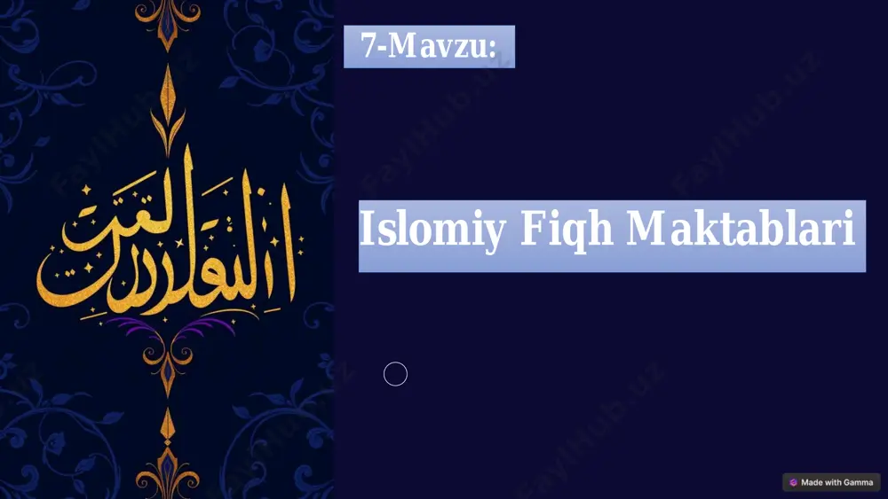 evropada va shimoliy afrikada keng tarqaldi. hanafiylik – diniy-huquq mazhablaridan biri. abu hanifa nu’mon ibn sobit (q. imomi aʼzam) asos solgan. hanafiylik qoidalari abu yusuf yoqub (795-yil), muhammad ash-shayboniy (804-yil), quduriy (1036-yil) va boshqa asarlarida ishlab chiqilgan. bu mazhab tarafdorlari fiqhning 4 asosiy manbaini eʼtirof etish bilan birga boshqa mazhablar vakillariga nisbatan fiqh talablariga rioya etishning qiyos va ijtihod usullaridan kengroq foydalanadi. bu mazhabning asosiy xususiyatlari quyidagilardan iborat: - qur’oni karimdan hukm olishda oyatlarning nosix va mansuxlarini obdon aniqlab olish; - hadisi shariflardan huquqqa doirlarini shar’iy hukmlarga asos qilib olishda har bir hadisning sahihligiga katta eʼtibor berish va ularning nosix, mansuxligini chuqur aniqlash; - sahobalarning ittifoqlik ila chiqargan qarorlari (ijmoʻ) hamda qiyos va ijtihod usullariga binoan huquqiy xulosa chiqarishdan tashqari istihson deb ataluvchi qoʻshimcha manbadan ham foydalanish. hozirgi davrda dunyo musulmonlarining qariyb yarmi, shu jumladan, yurtimiz musulmonlari hanafiylik mazhabiga amal qilgan holda musulmonchilik qonun-qoidalarini bajarib kelmoqda https://uz.wikipedia.org/wiki/mazhab https://uz.wikipedia.org/wiki/muhammad_ash-shayboniy https://uz.wikipedia.org/wiki/muhammad_ash-shayboniy https://uz.wikipedia.org/wiki/qur%ca%bcon …