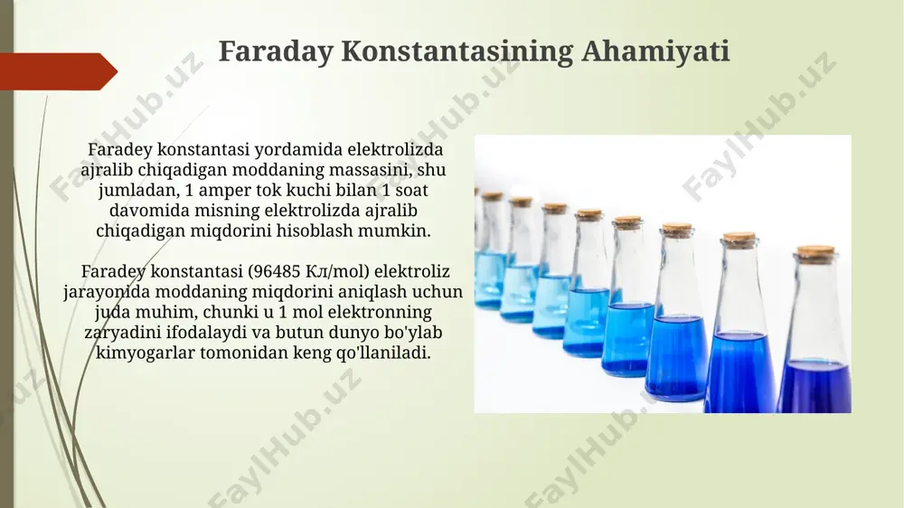 faradeyning elektroliz qonuni - Page 4