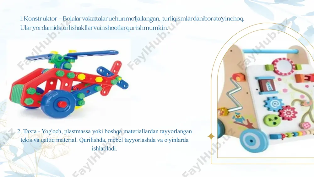 qurish yasash materiallarining turlari - Page 3