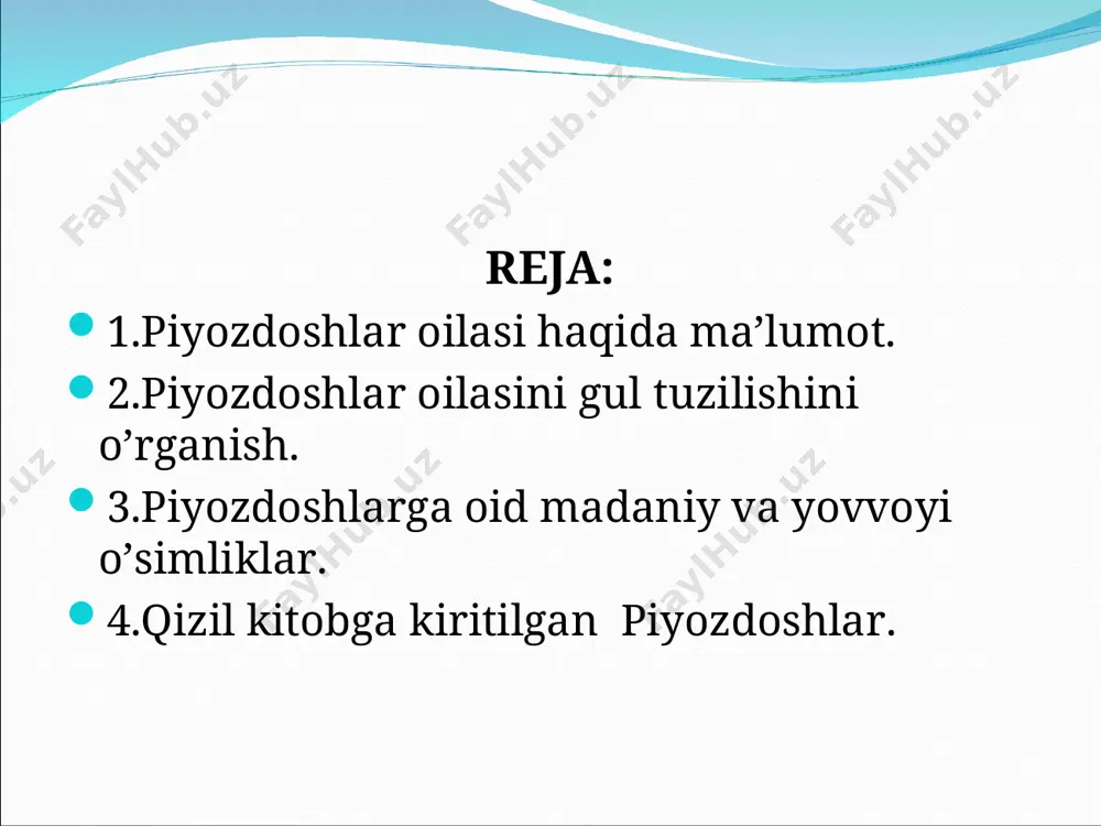 kiritilgan? uyga vazifa: mavzuni o’qib,savollarga javob yozish. mavzuga oid krassvord tuzish. ijtimoiy tarmoqdan bug’doydoshlarga oid qiziqarli ma’lumot topish e`tiboringiz uchun raxmat *