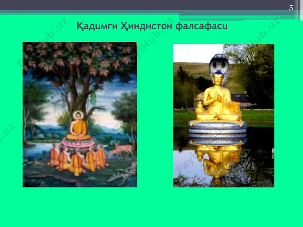 лгари сурганлар платон реал дунёдаги илгариги ёки реал дунёда кўринган тоза ғоялар таълинотини яратган. фалсафанинг демократик-догматик услубидан диологик-нисбат услубига ўтдилар мантиқнинг риволанишига хисса қўшдилар амалий фалсафа-таълимотини илгари сурдилар * пифогор – (милоддан аввалги v аср)-катта софистларнинг таниқли вакили хусусиятлари пифогор фалсафасининг асосий ғоялари ўзининг фалсафий қарашини пифогор шундай ифодалайди «инсон барча мавжуд нарсаларнинг мавжуд бўлганлиги, мавжуд бўлмаган нарсаларнинг мавжуд бўлмаганлиги учун меёридир». инсон онгидан ташқарида ҳеч нарсанинг бўлиши мумкин эмас; пифогор замондошларидан бири борлиқ ва билишнинг нисбийлиги ҳақидаги фикрни баён этувчи «иккиёқламали нутқ» асарининг муаллифи деб эътироф қилинади. («касаллик касал учун ёмон, шифокор эса яхши»; «ўлим ўлаётган киши учун ёмон, бироқ гўрков ва мурдашуй учун яхши») инсонни ҳар қандай вазиятда ютуққа эришишга чорлайди. ҳеч нарса мутлақликка даъвогар бўла олмайди; инсон учун бугун нима яхши бўлса, демак у ҳақиқатан ҳам ҳозир ёмон ва зарарлидир; агар эртага бугун яхши нарса ёмон бўлса, демак у ҳақиқатан ҳам ҳозир ёмон ва зарарлидир; бизни ўраб …