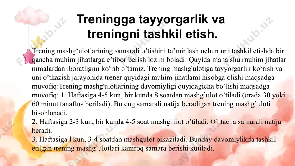 toifasini aniqlashi kerak. barchasini top: rasmdagi barcha buyumlarni topish va ularning nomini aytishni so'rang. stixiyalarni ko'rsating: bolaga turli tabiiy hodisalarni ko'rsatish va ularni to'g'ri tasvirlashni o'rgating. yo'lni top: labirintlarni topish va ulardan chiqish yo'llarini belgilash. adashmayman: bola raqamlarni sanaydi va ma'lum sonlardan keyin belgilangan so'zlarni aytadi. rasmlar chizamiz: bir qatorda bir xil rasmlarni chizish va ularni rang-barang qilish. harf va raqamlarni top: qog'ozda tasodifiy harflar yoki raqamlar joylashtiriladi va bolaga kerakli harflarni topishni so'rang. yashirincha: bolaga rasmda yashiringan hayvonlarni topishni so'rang. grafik diktant: bolaga qog'ozda chiziqlar chizishni va qog'ozning hujayralariga qarab yo'nalishni belgilashni o'rgating. shulte jadvali: raqamlarni tartib bilan topish va ular o'rnini belgilash. 5-7 yoshli bolalar uchun mashqlar click here to add subtitle click here to add content of the text，and briefly explain your point of view. click here to add content of the text，and briefly explain your point of view. click here to add content of the text， …