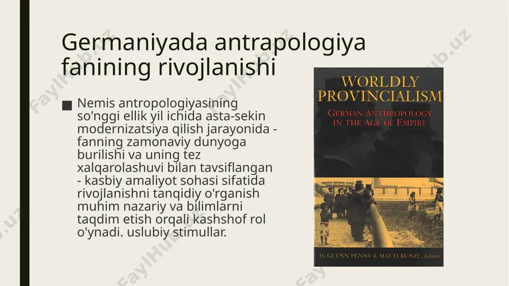 germaniya va fransiyada antrapologiya fanining rivojlanishi - Page 4