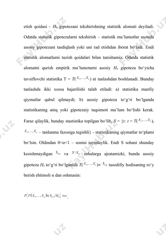 statistik gipotezalarni tekshirish - Page 5