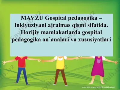 gospital pedagogikasi — PPT